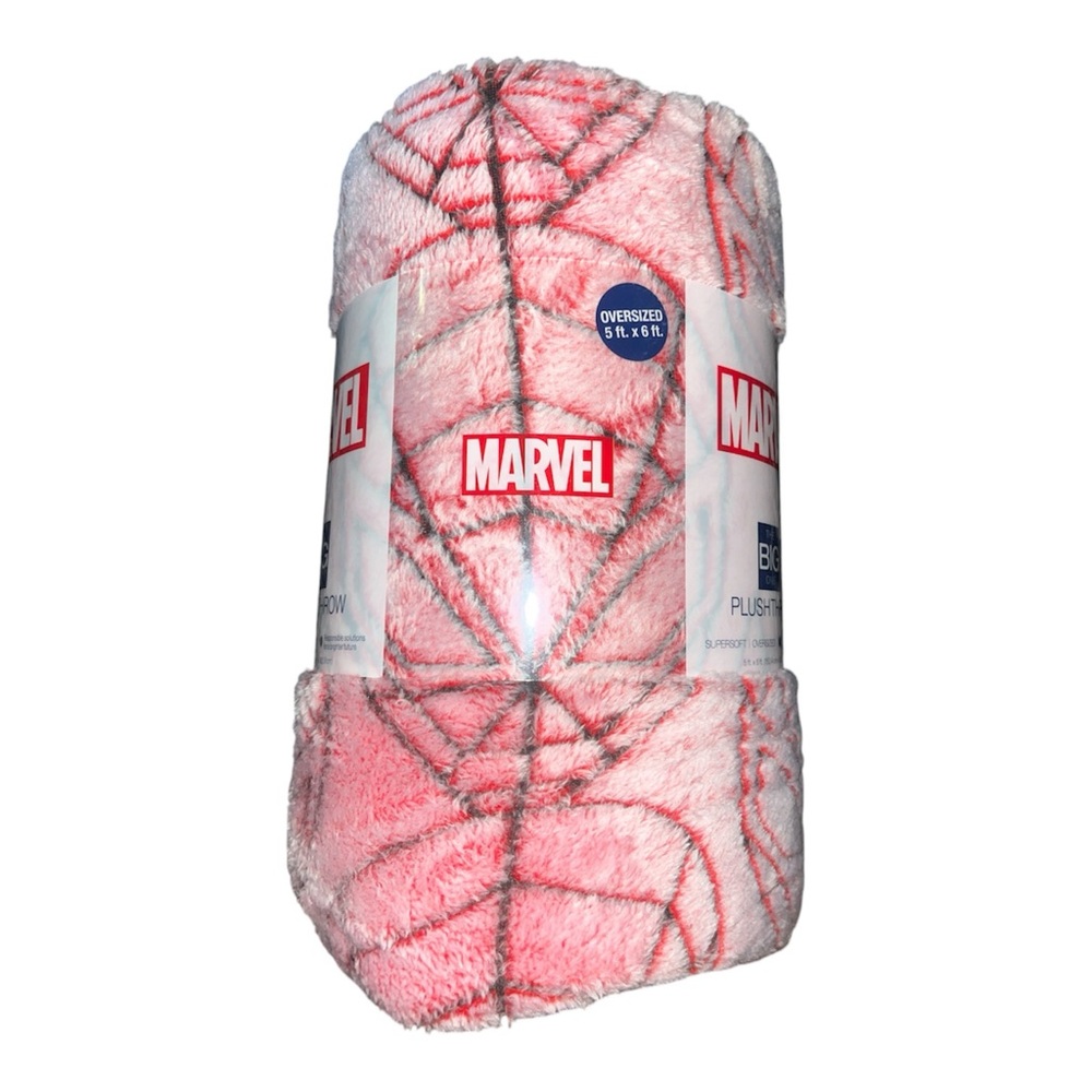 Marvel  Spiderman Plush Throw